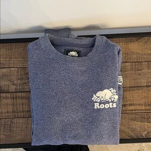 Roots Women’s Heather Blue Sweatshirt